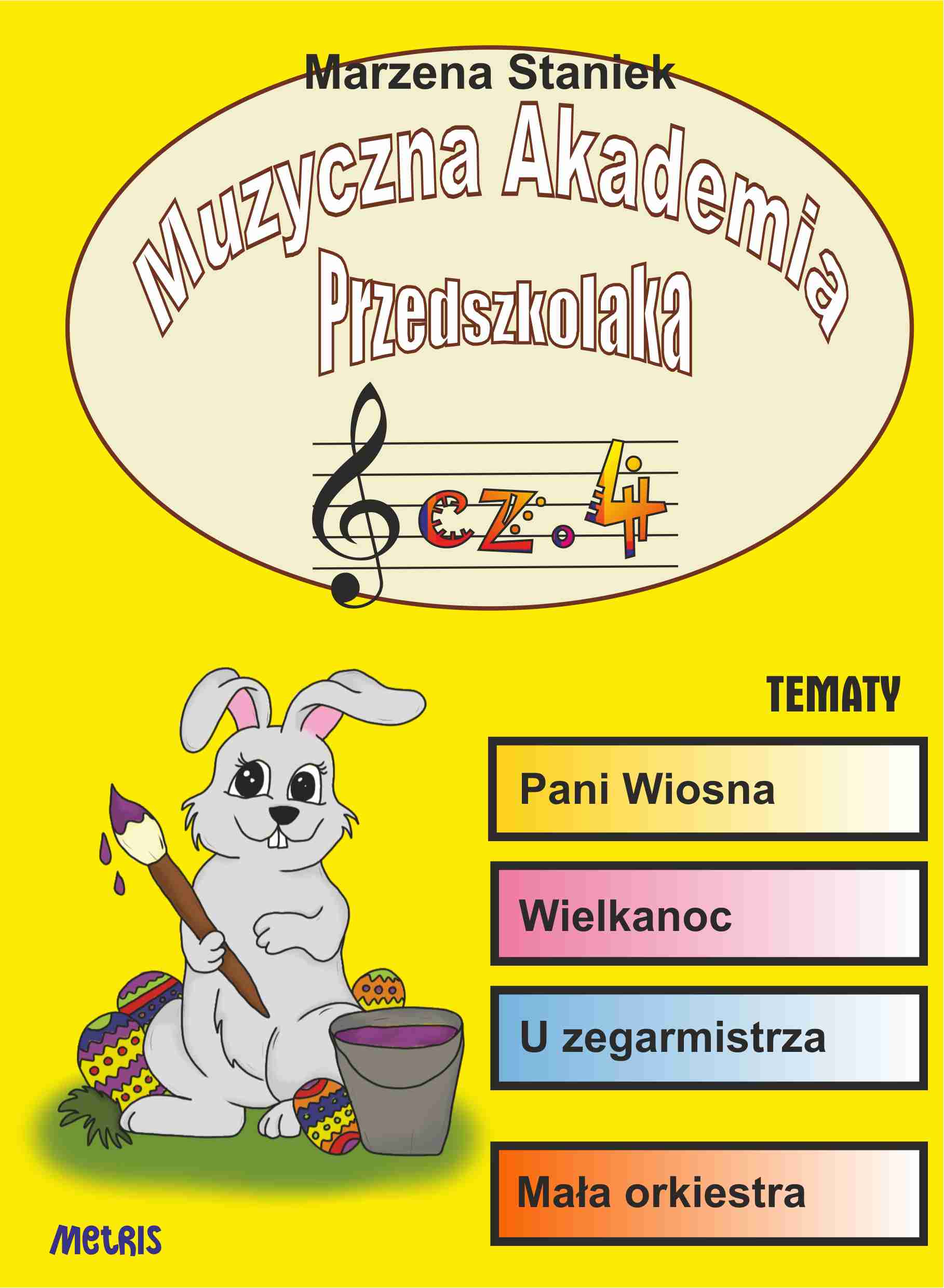 Wiosenne i Wielkanocne zabawy muzyczne dla przedszkolaków (E-book z MP3)