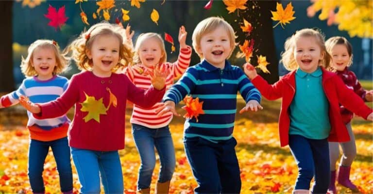 Jesienne zabawy logorytmiczne