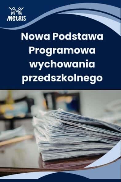 Nowa podstawa programowa wychowania przedszkolnego - obrazek reklamujący szkolenie